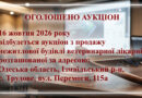 Оголошено аукціон з продажу нежитлової будівлі  ветеринарної лікарні